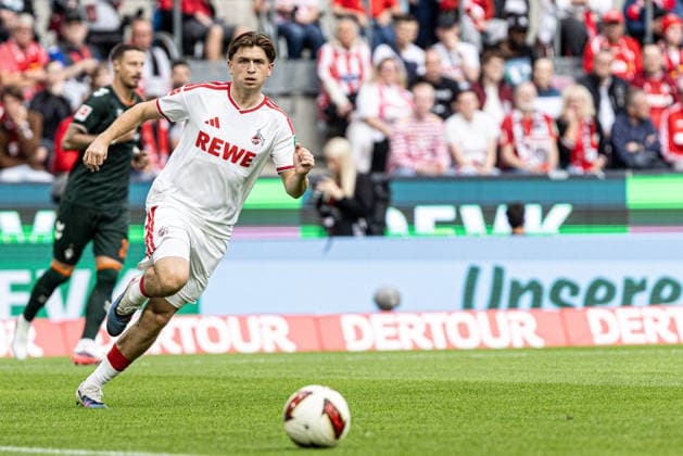 1.Bundesliga: 1. FC Köln - SV Werder Bremen; 12.09.2026 Mikey Moore (1. FC Köln, 47) 1.Fußball Bundesliga 3. Spieltag: 1. FC Köln - SV Werder Bremen; RheinEnergieStadion, Köln; 12.09.2026 DFL regulations prohibit any use of photographs as image sequences and or quasi video. *** 1 Bundesliga 1 FC Cologne vs. SV Werder Bremen September 12, 2026 Mikey Moore 1 FC Cologne, 47 1 Soccer Bundesliga Matchday 3 1 FC Cologne vs. SV Werder Bremen RheinEnergieStadion, Cologne September 12, 2026 DFL regulations prohibit any use of photographs as image sequences and or quasi-video Copyright: xBEAUTIFULxSPORTS Buriakovx