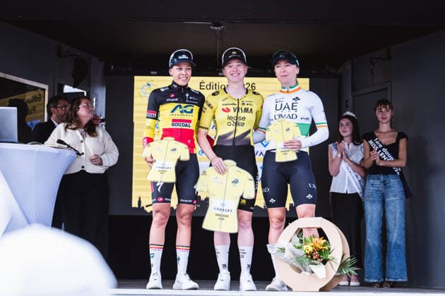 A Travers Les Hauts-de-France, Finishline Of 4th Edition Nienke Veenhoven of the Netherlands and Visma-Lease a Bike wins the fourth edition of A Travers les Hauts-de-France (WE 1.1), a 130.5-kilometer race between Queant and Ecourt-Saint-Quentin in Pas-de-Calais, ahead of Shari Bossuyt of Belgium and AG Insurance-Soudal Team and defending champion Lara Gillespie of Ireland and UAE Team L IMAD. Ecourt-Saint-Quentin France  Copyright: xGautierxDemouveauxx originalFilename:demouveaux-notitle260912_npEl9.jpg