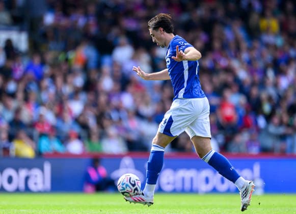 Crystal Palace v Ipswich Town Premier League Jacob Greaves of Ipswich Town during the Premier League match at Selhurst Park, London 12 09 2026 UK Newspapers OUT Copyright: xGraemexWilcocksonx FIL-23935-0118