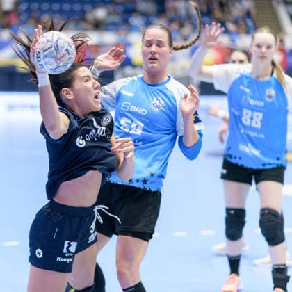 CSM BucureÈ™ti Vs OTP Group Buducnost - EHF Champions League Women 2026 27 Round 2 Grbic, OTP Group Buducnost plays against CSM Bucuresti during the EHF Champions League Women match at Sala Polivalenta in Bucharest, Romania, on September 12, 2026. Bucuresti Romania  Copyright: xStefanxPanaitescux originalFilename:panaitescu-notitle260912_npCTG.jpg