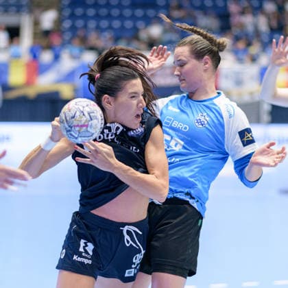 CSM BucureÈ™ti Vs OTP Group Buducnost - EHF Champions League Women 2026 27 Round 2 Grbic, OTP Group Buducnost plays against CSM Bucuresti during the EHF Champions League Women match at Sala Polivalenta in Bucharest, Romania, on September 12, 2026. Bucuresti Romania  Copyright: xStefanxPanaitescux originalFilename:panaitescu-notitle260912_npgWO.jpg