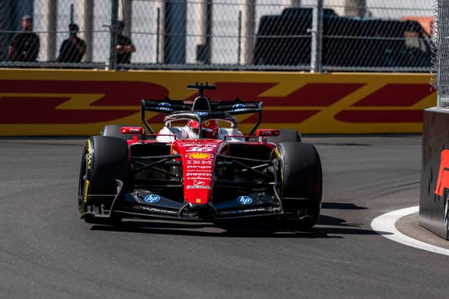 Formula 1 TAG Heuer Gran Premio de Espana 2026 Remy Midez OVERTAKE MAXPPP - Madrid 12 09 2026 16 LECLERC Charles (mon), Scuderia Ferrari HP, action at the Formula 1 TAG Heuer Gran Premio de Espana 2026, the 14th round of the 2026 FIA Formula 1 World Championship, WM, Weltmeisterschaft at the Madrid Street Circuit in Madrid, Spain, from 10 to 13 September 2026 Madrid Madrid Street Circuit Spain  Copyright: xOVERTAKE MAXPPPxRemyxMidezx OVT202609129832 OVT202609129832