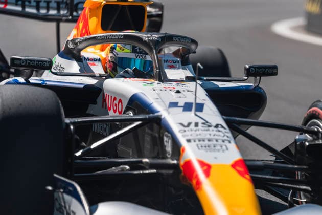Formula 1 TAG Heuer Gran Premio de Espana 2026 Remy Midez OVERTAKE MAXPPP - Madrid 12 09 2026 41 LINDBLAD Arvid (gbr), Visa Cash App Racing Bulls Formula One Team, action at the Formula 1 TAG Heuer Gran Premio de Espana 2026, the 14th round of the 2026 FIA Formula 1 World Championship, WM, Weltmeisterschaft at the Madrid Street Circuit in Madrid, Spain, from 10 to 13 September 2026 Madrid Madrid Street Circuit Spain  Copyright: xOVERTAKE MAXPPPxRemyxMidezx OVT202609129844 OVT202609129844