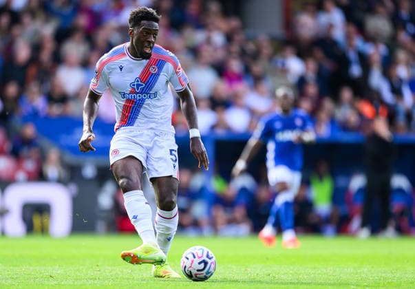 Crystal Palace v Ipswich Town Premier League Axel Disasi of Crystal Palace passes the ball during the Premier League match at Selhurst Park, London 12 09 2026 UK Newspapers OUT Copyright: xGraemexWilcocksonx FIL-23935-0128