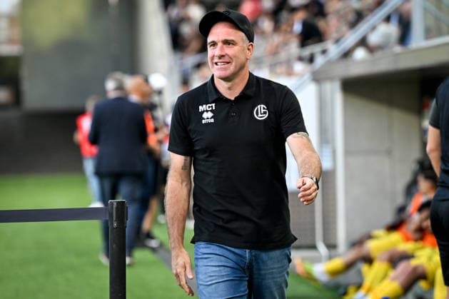 LUGANO, SWITZERLAND - SEPTEMBER 12: head coach Mattia Croci-Torti of Lugano during the Swiss Super League football match between FC Lugano and Young Boys at AIL Arena on September 12, 2026 in Lugano, Switzerland. Lugano Ticino Switzerland Copyright: xJustPictures.ch AndreaxBrancax jp-en-EuSpIm-AB_12092026_7056
