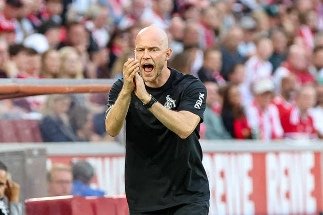 12.09.2026, GER, Fussball, Herren, Bundesliga , Saison 2026 2027, 1. FC Köln - SV Werder bremen Trainer Rene Wagner (Köln) gestikuliert, Gestik Köln RheinEnergieSTADION Nordrhein-Westfalen Deutschland *** September 12, 2026, GER, Soccer, Men s, Bundesliga, 2026–2027 Season, 1. FC Köln vs. SV Werder Bremen; Coach Rene Wagner of Köln gestures; Gestures at the RheinEnergieSTADION in North Rhine-Westphalia, Germany Copyright: xAdrianxSchlüterx