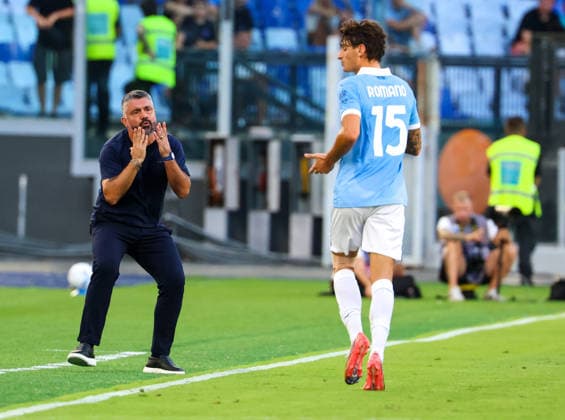 September 12, 2026, Roma, Lazio, ITALIA: Gennaro Gattuso Head Coach of SS Lazio During the football match on September 12, 2026Ã¢â‚¬part of the 2026 27 Italian Serie A seasonÃ¢â‚¬played at the Stadio Olimpico in Rome between SS Lazio and FC Milan. Roma ITALIA - ZUMAs236 20260912_aap_s236_034 Copyright: xFabioxSassox