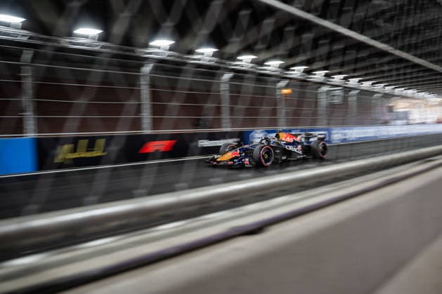 Max Verstappen (Oracle Red Bull Racing, 3) wird zweit schnellster bei der Qualifikation auf dem Circuito de Madring für den großen Preis von Spanien, Tunnel nach der Schikane Kurve 5 und 6 Grosser Preis von Spanien, Motorsport, Formel 1, Saison 2026, 12.09.2026 Grosser Preis von Spanien, Motorsport, Formel 1, Saison 2026, 12.09.2026 Madrid *** Max Verstappen of Oracle Red Bull Racing, 3, posts the second-fastest time in qualifying at the Circuito de Madrid for the Spanish Grand Prix; tunnel after the chicane between Turns 5 and 6, Spanish Grand Prix, Motorsports, Formula 1, 2026 Season, September 12, 2026 Spanish Grand Prix, Motorsports, Formula 1, 2026 Season, September 12, 2026 Madrid Copyright: xEibnerxPressefotox EP_CMN