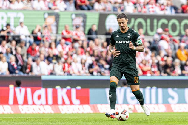 1.Bundesliga: 1. FC Köln - SV Werder Bremen; 12.09.2026 Marco Friedl (SV Werder Bremen, 32) 1.Fußball Bundesliga 3. Spieltag: 1. FC Köln - SV Werder Bremen; RheinEnergieStadion, Köln; 12.09.2026 DFL regulations prohibit any use of photographs as image sequences and or quasi video. *** 1 Bundesliga 1 FC Köln vs. SV Werder Bremen September 12, 2026 Marco Friedl, SV Werder Bremen, 32 1 Soccer Bundesliga Matchday 3 1 FC Köln vs. SV Werder Bremen RheinEnergieStadion, Cologne, September 12, 2026 DFL regulations prohibit any use of photographs as image sequences and or quasi-video Copyright: xBEAUTIFULxSPORTS Buriakovx