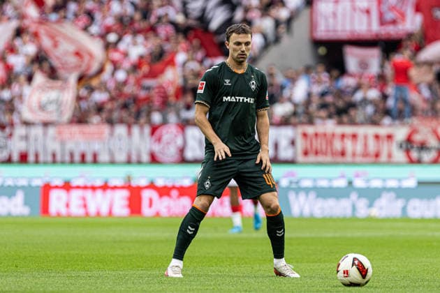 1.Bundesliga: 1. FC Köln - SV Werder Bremen; 12.09.2026 Youri Regeer (SV Werder Bremen, 44) 1.Fußball Bundesliga 3. Spieltag: 1. FC Köln - SV Werder Bremen; RheinEnergieStadion, Köln; 12.09.2026 DFL regulations prohibit any use of photographs as image sequences and or quasi video. *** 1 Bundesliga 1 FC Cologne SV Werder Bremen September 12, 2026 Youri Regeer SV Werder Bremen, 44 1 Soccer Bundesliga Matchday 3 FC Cologne SV Werder Bremen RheinEnergieStadion, Cologne September 12, 2026 DFL regulations prohibit any use of photographs as image sequences and or quasi-video Copyright: xBEAUTIFULxSPORTS Buriakovx