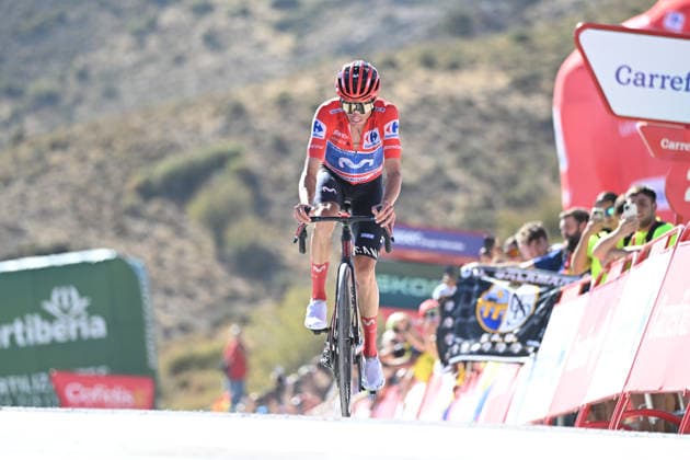 12-09-2026 Vuelta A Espana; Tappa 20 La Calahorra - Collado Del Alguacil; 2026, Movistar; Mas, Enric; Collado Del Alguacil; 