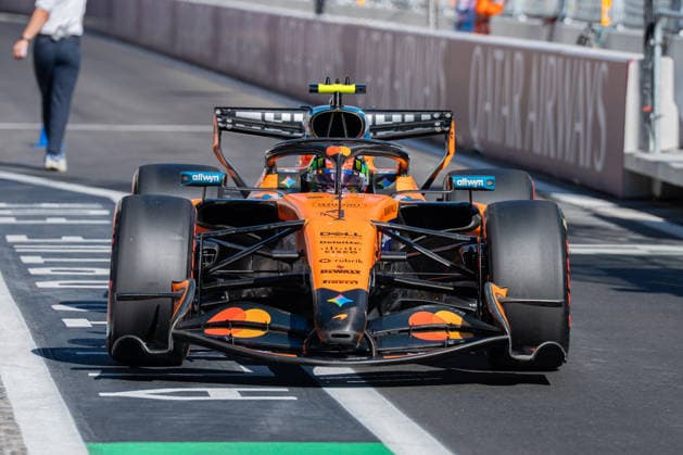 Lando Norris (McLaren Mastercard F1 Team, 01) auf dem Weg ins Parc Ferme nach dem Qualifying, Grosser Preis von Spanien, Motorsport, Formel 1, Saison 2026, 12.09.2026 Grosser Preis von Spanien, Motorsport, Formel 1, Saison 2026, 12.09.2026 Madrid *** Lando Norris, McLaren Mastercard F1 Team, No. 01 on his way to the Parc Ferme after qualifying, Spanish Grand Prix, Motorsports, Formula 1, 2026 Season, September 12, 2026 Spanish Grand Prix, Motorsports, Formula 1, 2026 Season, September 12, 2026 Madrid Copyright: xEibnerxPressefoto ChristianxLangx EP_CLG