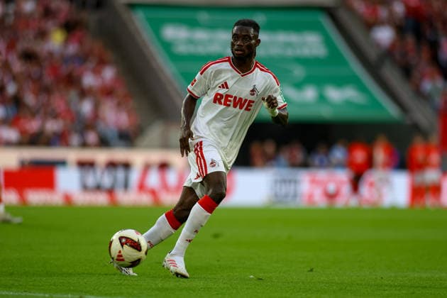12.09.2026, GER, Fussball, Herren, Bundesliga , 1. Bundesliga, Saison 2026 2027, 1. FC Köln - SV Werder Bremen Gideon Mensah (KOE) in Aktion am Ball, Einzelaktion *** September 12, 2026, GER, Soccer, Men s, Bundesliga, 1. Bundesliga, 2026–2027 Season, 1. FC Köln vs. SV Werder Bremen: Gideon Mensah KOE in action with the ball, solo play Copyright: xSvenxHanischx