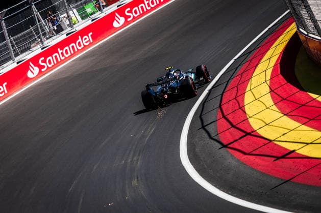 Madring, Madrid, Spain. 12.September.2026; Andrea Kimi Antonelli of Italy and Mercedes-AMG PETRONAS F1 Team during qualifying Formula One Spanish Grand Prix  aflo_347328263 JayxHiranox