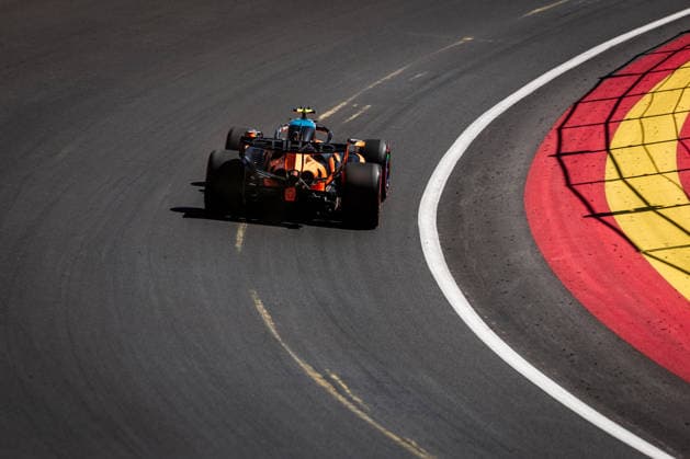 Madring, Madrid, Spain. 12.September.2026; Lando Norris of Great Britain and McLaren Mastercard F1 Team during qualifying Formula One Spanish Grand Prix  aflo_347328482 JayxHiranox