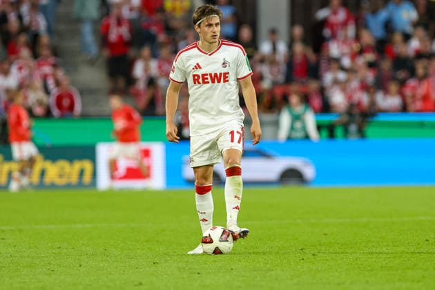 12.09.2026, GER, Fussball, Herren, Bundesliga , Saison 2026 2027, 1. FC Köln - SV Werder bremen Alessio Castro-Montes (Köln) in Aktion am Ball, Einzelaktion Köln RheinEnergieSTADION Nordrhein-Westfalen Deutschland *** September 12, 2026, GER, Soccer, Men s, Bundesliga, 2026–2027 Season, 1. FC Köln vs. SV Werder Bremen, Alessio Castro Montes of Köln in action with the ball, individual play, Köln RheinEnergieSTADION, North Rhine-Westphalia, Germany Copyright: xAdrianxSchlüterx