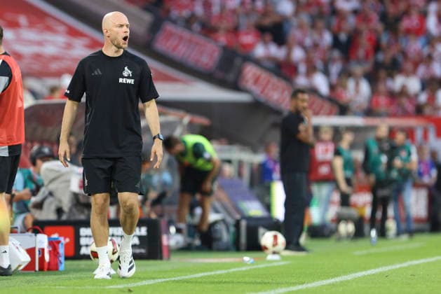 Trainer Rene Wagner (1. FC Koeln) gestikuliert, Gestik waehrend des Spiels der 1. Bundesliga zwischen 1. FC Koeln und SV Werder Bremen, RheinEnergieStadion am 12. September 2026 in Koeln, Deutschland. (Foto von Oliver Kaelke DeFodi Images) +++ Trainer Rene Wagner (1. FC Koeln) gestures during the Bundesliga match between 1. FC Koeln and SV Werder Bremen at RheinEnergieStadion on September 12, 2026 in Cologne, Germany. (Photo by Oliver Kaelke DeFodi Images) DFB DFL REGULATIONS PROHIBIT ANY USE OF PHOTOGRAPHS AS IMAGE SEQUENCES AND OR QUASI-VIDEO. (Photo by Oliver Kaelke DeFodi Images) - *** Coach Rene Wagner of 1. FC Köln gestures during the Bundesliga match between 1. FC Köln and SV Werder Bremen, RheinEnergieStadion on September 12, 2026, in Cologne, Germany. Photo by Oliver Kaelke, DeFodi Images. Coach Rene Wagner of 1. FC Köln gestures during the Bundesliga match between 1. FC Köln and SV Werder Bremen at RheinEnergieStadion on September 12, 2026 in Cologne, Germany. Photo by Oliver Kaelke, DeFodi Images. DFB and DFL regulations prohibit any use of photographs as image sequences and or quasi-video. Photo by Oliver Kaelke, DeFodi Images.
