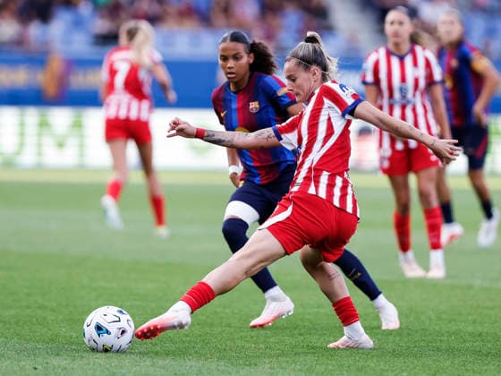 September 12, 2026, Sant Joan Despi, Barcelona, Spain: Rosa Maria Otermin Abella of Atletico de Madrid in action during the Spanish Women league, Liga F, football match played between FC Barcelona, Barca and Atletico de Madrid at Johan Cruyff Stadium on September 12, 2026 in Sant Joan Despi, Barcelona. FC Barcelona V Atletico De Madrid - Liga F  - ZUMAa181 20260912_zaa_a181_209 Copyright: xJavierxBorregox