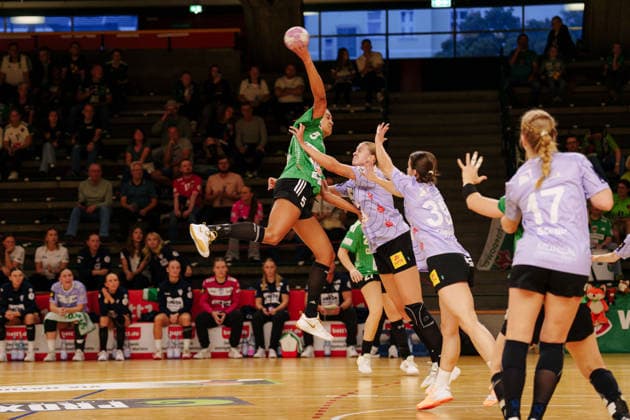 2. Alsco Handball Bundesliga Frauen - 3. Spieltag: Füchse Berlin - Rostocker Handball Club am 12.09.2026 in der Sporthalle Charlottenburg, Berlin (Berlin) Berlin Sporthalle Charlottenburg Berlin Deutschland