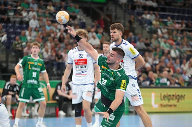 Handball, HBL2: SC DHfK Leipzig - VfL Lübeck-Schwartau; 12.09.2026 Luka Rogan (33, SC DHfK Leipzig). Handball, 2. Bundesliga, Saison 2026 2027, 3. Spieltag: SC DHfK Leipzig vs. VfL Lübeck-Schwartau am 12.09.2026 in der Quarterback Immobilien Arena Leipzig. Copyright: xBEAUTIFULxSPORTS JanxKaeferx