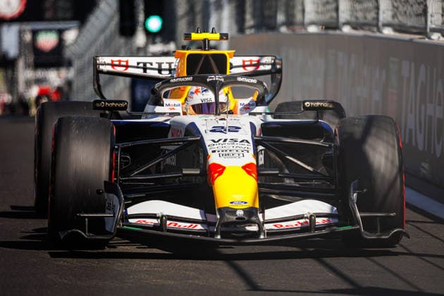 RECORD DATE NOT STATED 12th September 2026; Circuito de Madring, Madrid, Spain; Formula 1, Spanish Grand Prix, Qualifying day; Yuki Tsunoda (22) of Japan and Visa Cash App Racing Bulls Formula One Team PabloxGuillen
