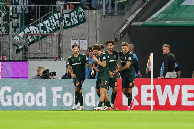 12.09.2026, GER, Fussball, Herren, Bundesliga , Saison 2026 2027, 1. FC Köln - SV Werder bremen Niclas Füllkrug (Bremen) Torjubel, jubelt nach seinem Treffer zum 1:1 Köln RheinEnergieSTADION Nordrhein-Westfalen Deutschland *** September 12, 2026, Germany, Soccer, Men s, Bundesliga, 2026–2027 Season, 1. FC Köln vs. SV Werder Bremen; Niclas Füllkrug (Bremen) celebrates his goal, which tied the score at 1–1, at the RheinEnergieSTADION in Cologne, North Rhine-Westphalia, Germany Copyright: xAdrianxSchlüterx