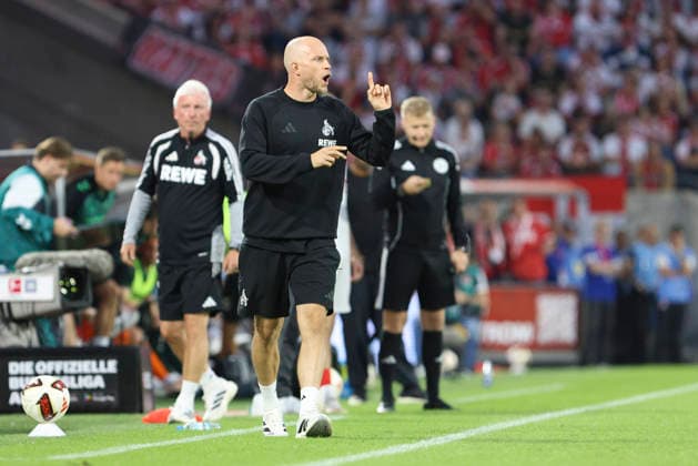 Trainer Rene Wagner (1. FC Koeln) gestikuliert, Gestik waehrend des Spiels der 1. Bundesliga zwischen 1. FC Koeln und SV Werder Bremen, RheinEnergieStadion am 12. September 2026 in Koeln, Deutschland. (Foto von Oliver Kaelke DeFodi Images) +++ Trainer Rene Wagner (1. FC Koeln) gestures during the Bundesliga match between 1. FC Koeln and SV Werder Bremen at RheinEnergieStadion on September 12, 2026 in Cologne, Germany. (Photo by Oliver Kaelke DeFodi Images) DFB DFL REGULATIONS PROHIBIT ANY USE OF PHOTOGRAPHS AS IMAGE SEQUENCES AND OR QUASI-VIDEO. (Photo by Oliver Kaelke DeFodi Images) - *** Coach Rene Wagner of 1. FC Köln gestures during the Bundesliga match between 1. FC Köln and SV Werder Bremen, RheinEnergieStadion on September 12, 2026, in Cologne, Germany. Photo by Oliver Kaelke, DeFodi Images. Coach Rene Wagner of 1. FC Köln gestures during the Bundesliga match between 1. FC Köln and SV Werder Bremen at RheinEnergieStadion on September 12, 2026 in Cologne, Germany. Photo by Oliver Kaelke, DeFodi Images. DFB and DFL regulations prohibit any use of photographs as image sequences and or quasi-video. Photo by Oliver Kaelke, DeFodi Images.