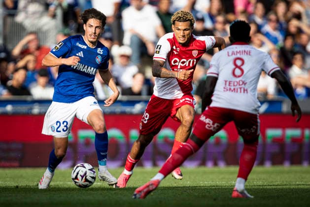 FOOTBALL: RC Strasbourg Alsace v AS Monaco Matchday 4 Ligue 1 McDonald s - 12 09 2026 Diogo Sousa 23 (Racing de Strasbourg) StrasbourgFrance  Copyright: xx