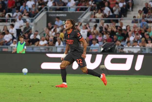 September 12, 2026, Roma, Lazio, ITALIA: Goal the Diego Moreira of AC Milan During the football match on September 12, 2026Ã¢â‚¬part of the 2026 27 Italian Serie A seasonÃ¢â‚¬played at the Stadio Olimpico in Rome between SS Lazio and FC Milan. Roma ITALIA - ZUMAs236 20260912_aap_s236_073 Copyright: xFabioxSassox