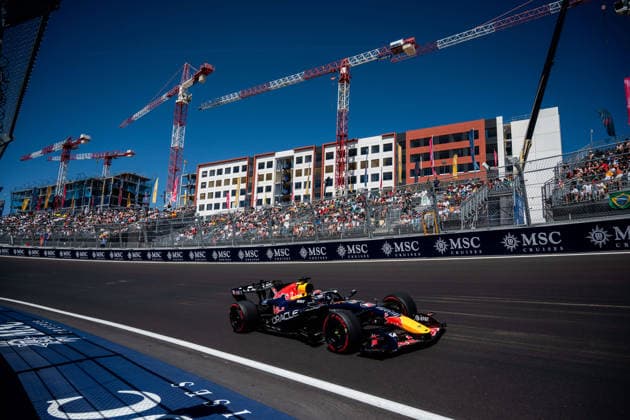 F1 - SPANISH GRAND PRIX 2026 03 VERSTAPPEN Max (nld), Red Bull Racing Ford RB22, action during the 2026 Formula 1 Spanish Grand Prix, 14th round of the 2026 Formula One World Championship, WM, Weltmeisterschaft from September 11 to 13, 2026 on the Madring, in Madrid, Spain - MadridSpain  Copyright: xALBERTOxVIMERCATIx