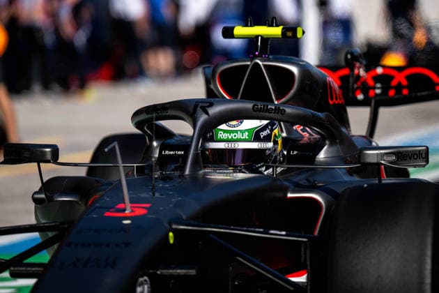 F1 - SPANISH GRAND PRIX 2026 05 BORTOLETO Gabriel (bra), Audi F1 Team R26, action during the 2026 Formula 1 Spanish Grand Prix, 14th round of the 2026 Formula One World Championship, WM, Weltmeisterschaft from September 11 to 13, 2026 on the Madring, in Madrid, Spain - MadridSpain  Copyright: xALBERTOxVIMERCATIx