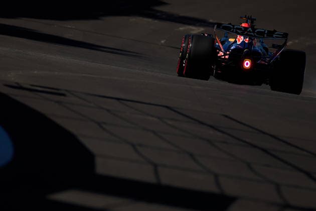 F1 - SPANISH GRAND PRIX 2026 Max Verstappen of the Netherlands driving the (3) Oracle Red Bull Racing RB22 on track during the 2026 Formula 1 Spanish Grand Prix, 14th round of the 2026 Formula One World Championship, WM, Weltmeisterschaft from September 11 to 13, 2026 on the Madring, in Madrid, Spain - Spain  Copyright: xDPPIx