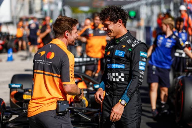 Madrid: Motorsport: FIA F1 Grand Prix of Spain, Formula 1 2026 on September, 12, 2026, (Photo by Hoch Zwei) 01 NORRIS Lando (gbr), McLaren F1 Team Madrid Spain *** Madrid Motorsport FIA F1 Grand Prix of Spain, Formula 1 2026 on September 12, 2026, Photo by Hoch Zwei 01 NORRIS Lando (GBR), McLaren F1 Team, Madrid, Spain