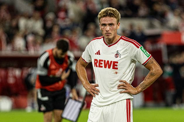 1.Bundesliga: 1. FC Köln - SV Werder Bremen; 12.09.2026 Sebastian Sebulonsen (1. FC Köln, 28) nach dem Spiel 1.Fußball Bundesliga 3. Spieltag: 1. FC Köln - SV Werder Bremen; RheinEnergieStadion, Köln; 12.09.2026 DFL regulations prohibit any use of photographs as image sequences and or quasi video. *** 1 Bundesliga 1 FC Cologne SV Werder Bremen September 12, 2026 Sebastian Sebulonsen 1 FC Cologne, 28 after the game 1 Soccer Bundesliga Matchday 3 1 FC Cologne SV Werder Bremen RheinEnergieStadion, Cologne September 12, 2026 DFL regulations prohibit any use of photographs as image sequences and or quasi-video Copyright: xBEAUTIFULxSPORTS Buriakovx