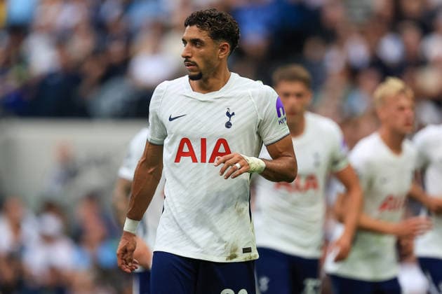 Tottenham Hotspur v Everton, Premier League Tottenham Hotspur Forward Omar Marmoush (22) during the Premier League match between Tottenham Hotspur and Everton at Tottenham Hotspur Stadium, London, UK on 12 September 2026. London Tottenham Hotspur Stadium London UK Editorial use only DataCo restrictions apply See www.football-dataco.com , Copyright: xChrisxFoxwellx PSI-24863-0079
