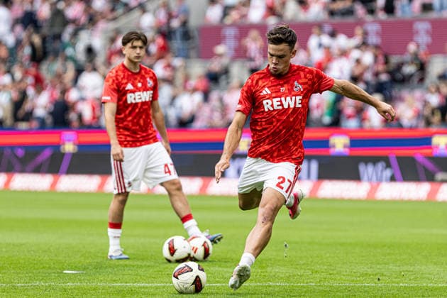 1.Bundesliga: 1. FC Köln - SV Werder Bremen; 12.09.2026 Thijs Dallinga (1. FC Köln, 27) beim Aufwärmen. 1.Fußball Bundesliga 3. Spieltag: 1. FC Köln - SV Werder Bremen; RheinEnergieStadion, Köln; 12.09.2026 DFL regulations prohibit any use of photographs as image sequences and or quasi video. *** 1 Bundesliga 1 FC Cologne SV Werder Bremen September 12, 2026 Thijs Dallinga 1 FC Cologne, 27, warming up 1 Soccer Bundesliga Matchday 3 1 FC Cologne SV Werder Bremen RheinEnergieStadion, Cologne September 12, 2026 DFL regulations prohibit any use of photographs as image sequences and or quasi-video Copyright: xBEAUTIFULxSPORTS Buriakovx