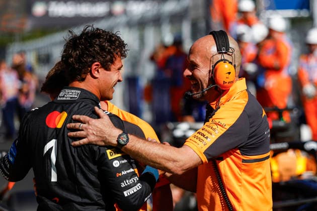 Madrid: Motorsport: FIA F1 Grand Prix of Spain, Formula 1 2026 on September, 12, 2026, (Photo by Hoch Zwei) 01 NORRIS Lando (gbr), McLaren F1 Team Madrid Spain *** Madrid Motorsport FIA F1 Grand Prix of Spain, Formula 1 2026 on September 12, 2026, Photo by Hoch Zwei 01 NORRIS Lando (GBR), McLaren F1 Team, Madrid, Spain