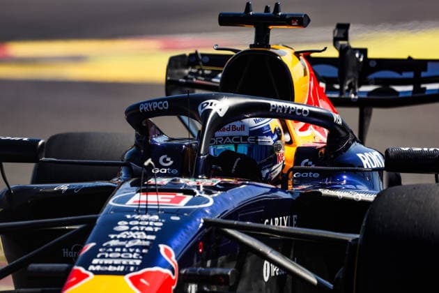 03 VERSTAPPEN Max (nld), Red Bull Racing Ford RB22, action during the 2026 Formula 1 Spanish Grand Prix, 14th round of the 2026 Formula One World Championship, WM, Weltmeisterschaft from September 11 to 13, 2026 on the Madring, in Madrid, Spain Madrid Spain *** 03 VERSTAPPEN Max (Netherlands), Red Bull Racing Ford RB22, in action during the 2026 Formula 1 Spanish Grand Prix, the 14th round of the 2026 Formula One World Championship, held September 11–13, 2026, at the Madring in Madrid, Spain Madrid Spain