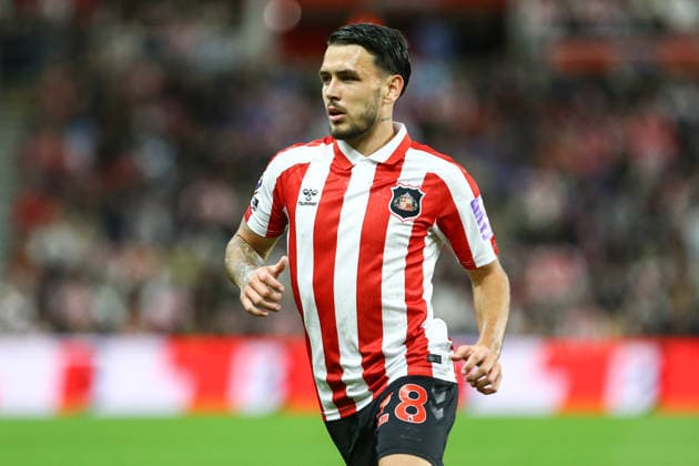 Stadium of Light SUNDERLAND, ENGLAND, SEPTEMBER 12: Enzo Le FÃ e of Sunderland AFC during a Premier League 2026-27 Match between Sunderland AFC and Arsenal FC at the Stadium of Light on September 12, 2026 in Sunderland, England. (Photo by Zach Forster Sports Press Photo) (Zach Forster Sports Press Photo SPP)  Copyright: xZachxForster SportsxPressxPhotox xSPPx spp-en-ZaFoPrPh-spp26_zachf_1209_109