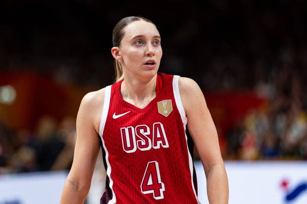 Paige Bueckers (USA, 04) Einzelbild, Einzelfoto, Portrait, Portraet, Freisteller, GER, Spanien vs. USA, Basketball, FIBA Women s World Cup 2026, Halbfinale, 12.09.2026 GER, Spanien vs. USA, Basketball, FIBA Women s World Cup 2026, Halbfinale, 12.09.2026 Berlin Copyright: xEibner-Pressefoto MaxxVincenx EP_MVN