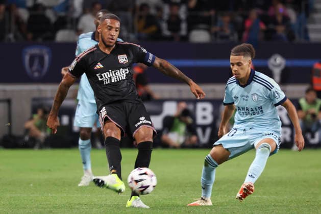 FOOTBALL : Paris FC Vs Olympique Lyonnais - Ligue 1 - 12 09 2026 Corentin Tolisso (Olympique Lyonnais) Vs Ilan Kebbal (Paris FC) ParisFrance  Copyright: xMichaelxBaucherx