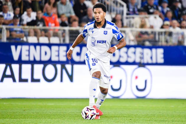 FOOTBALL : AJ Auxerre vs OGC Nice - Ligue 1 - JournÃ e 4 - 12 09 2026 Danny Namaso (AJ Auxerre) AuxerreFrance  Copyright: xBaptistexAutissierx