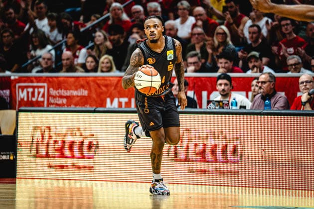 12.09.2026, xhfmx, Basketball BBL Pokal, Giessen 46ers - Chemnitz 99ers Cobe Williams (Chemnitz 99ers, 24) Giessen