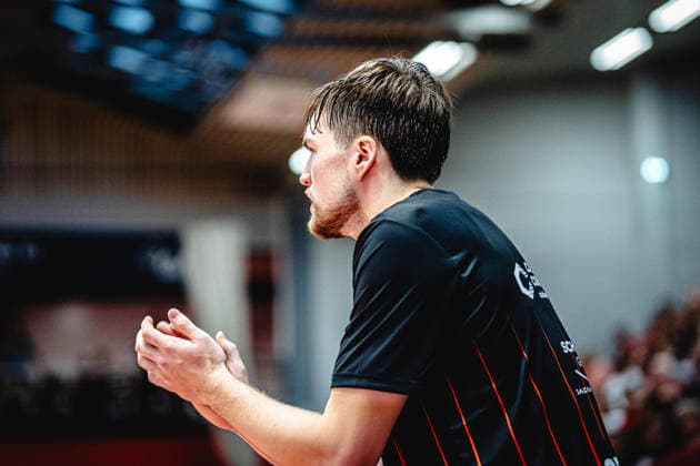 12.09.2026, xhfmx, Basketball BBL Pokal, Giessen 46ers - Chemnitz 99ers Elias Rödl (Chemnitz 99ers, 11) Giessen