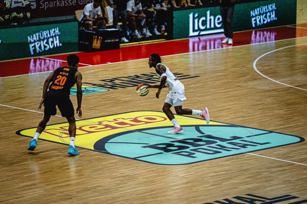 12.09.2026, xhfmx, Basketball BBL Pokal, Giessen 46ers - Chemnitz 99ers BBL Pokal Branding Giessen