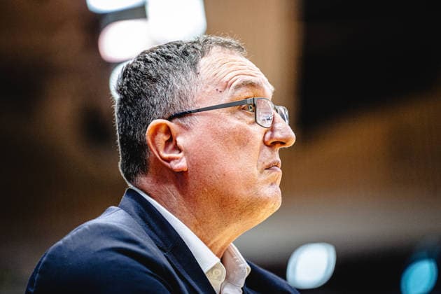 12.09.2026, xhfmx, Basketball BBL Pokal, Giessen 46ers - Chemnitz 99ers Branislav Ignatovic (Trainer Gießen 46ers) Giessen