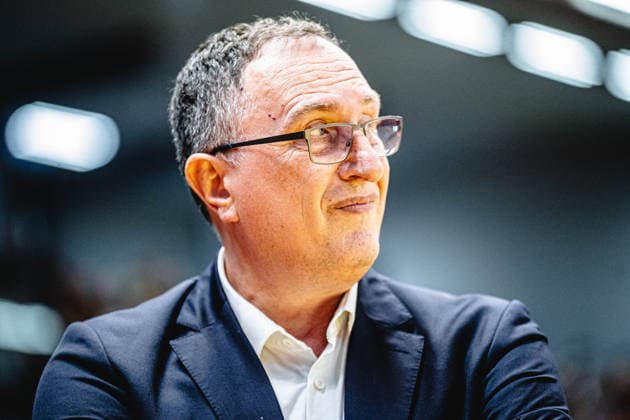 12.09.2026, xhfmx, Basketball BBL Pokal, Giessen 46ers - Chemnitz 99ers Branislav Ignatovic (Trainer Gießen 46ers) Giessen