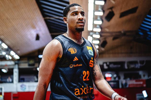 12.09.2026, xhfmx, Basketball BBL Pokal, Giessen 46ers - Chemnitz 99ers Nighael Ceaser (Chemnitz 99ers, 22) Giessen