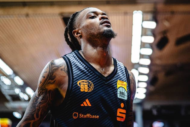 12.09.2026, xhfmx, Basketball BBL Pokal, Giessen 46ers - Chemnitz 99ers Cobe Williams (Chemnitz 99ers, 24) Giessen