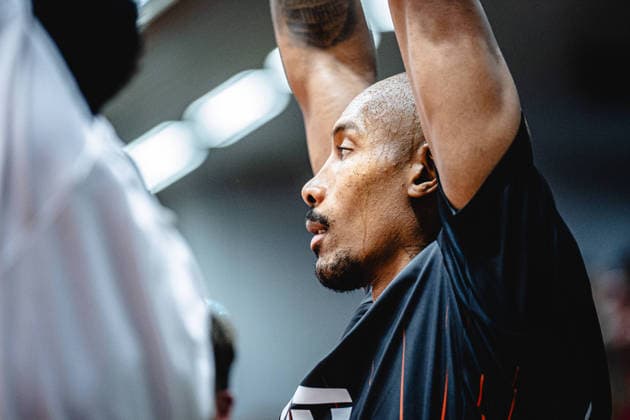 12.09.2026, xhfmx, Basketball BBL Pokal, Giessen 46ers - Chemnitz 99ers Urald King (Chemnitz 99ers, 20) Giessen